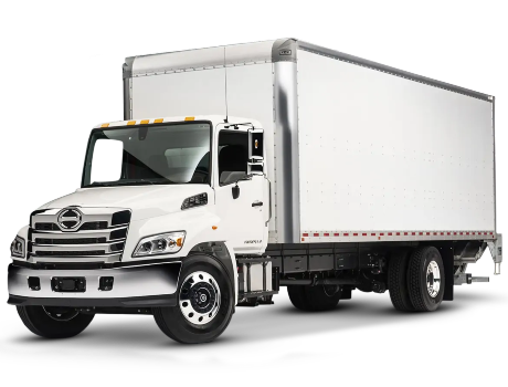 New Hino L Series truck with box
