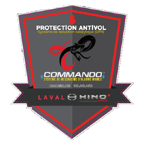 Logo service de sécurité Commando